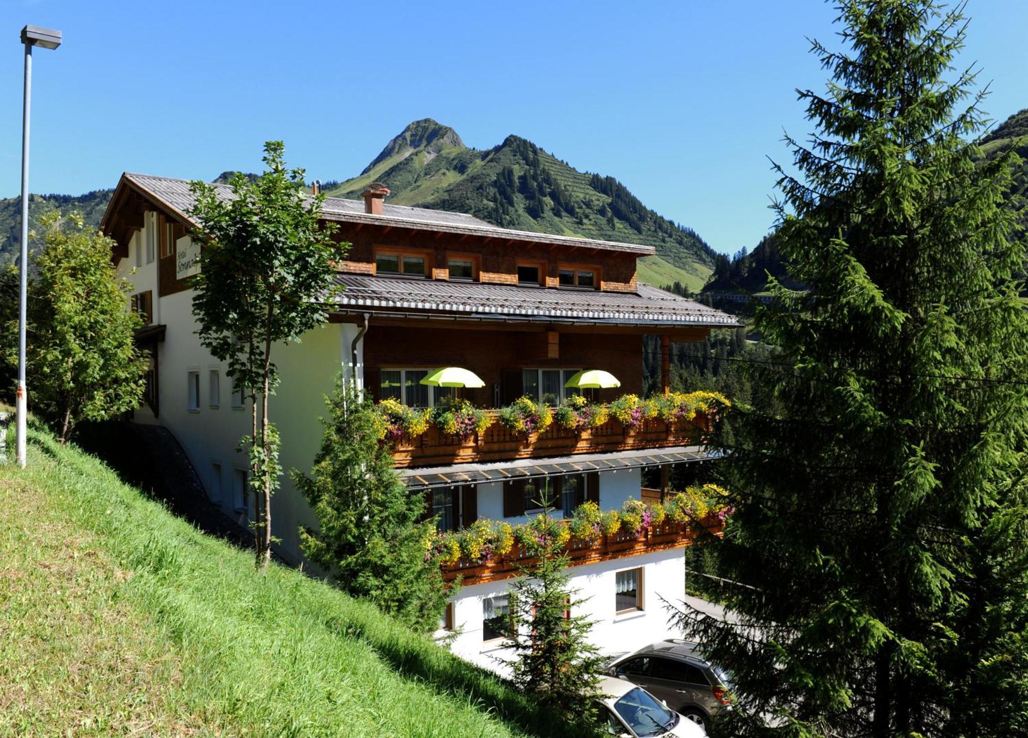 Hotel Sonnalpen Damüls Exterior foto